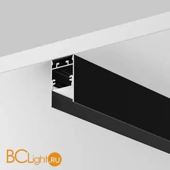 Алюминиевый профиль накладной-подвесной 25x42 (Черный, 2 м), ALM-2542-B-2M Maytoni Led Strip 633010 - Фото 1