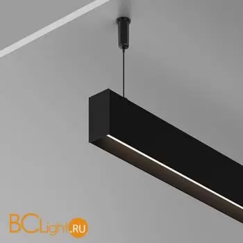 Алюминиевый профиль накладной-подвесной 25x42 (Черный, 2 м), ALM-2542-B-2M Maytoni Led Strip 633010 - Фото 7