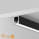 Алюминиевый профиль накладной 8x9 (Черный, 2 м), ALM-0809-B-2M Maytoni Led Strip 631002 - Фото 1