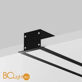 Алюминиевый профиль встраиваемый с накладным фланцем 50x35 (Черный, 2 м), ALM-5035T-B-2M Maytoni Led Strip 632012 - Фото 0