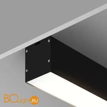 Алюминиевый профиль накладной-подвесной 50x50 (Черный, 2 м), ALM-5050T-B-2M Maytoni Led Strip 633008 - Фото 4
