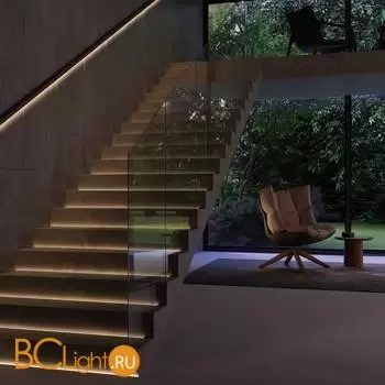 Алюминиевый профиль встраиваемый в пол 26x26 (Серебро, 2 м), ALM-2626-S-2M Maytoni Led Strip 636016 - Фото 4