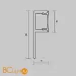 Алюминиевый профиль встраиваемый ALM-3611-S-2M Maytoni Led Strip 636001 - Фото 4