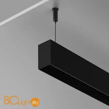 Алюминиевый профиль накладной-подвесной 35x51 (Черный, 2 м), ALM-3551-B-2M Maytoni Led Strip 633011 - Фото 5