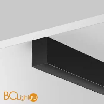 Алюминиевый профиль накладной-подвесной 35x51 (Черный, 2 м), ALM-3551-B-2M Maytoni Led Strip 633011 - Фото 0