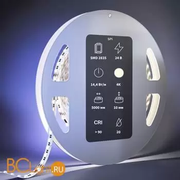 Светодиодная лента 24В 2835 14,4Вт/м 4000K 5м IP 20 Maytoni Led Strip 201253 - Фото 1