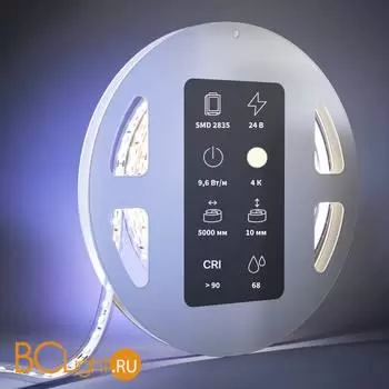 ССветодиодная лента Ultra 24В 2835 9,6Вт/м 4000K 5м IP 68 Maytoni Led Strip 201213 - Фото 0