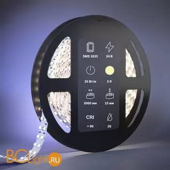 Светодиодная лента Ultra 24В 2835 20Вт/м 3000К 5м IP 20 Maytoni Led Strip 201111 - Фото 3