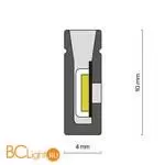 Гибкий неон 10x4 24В 9,6 Вт/м Red IP67 5м Maytoni Led Strip 432039 - Фото 4