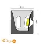 Гибкий неон 12x12 24В 14,4Вт/м RGB IP67 5м Maytoni Led Strip 432024 - Фото 7