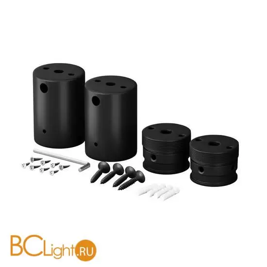 Набор для двухстороннего накладного монтажа Nemo D18 черный LED-ленты Maytoni Led Strip 201154 Набор для двухстороннего накладного монтажа Nemo D18 черный LED-ленты Maytoni Led Strip 201154