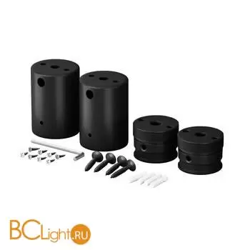 Набор для двухстороннего накладного монтажа Nemo D18 черный LED-ленты Maytoni Led Strip 201154