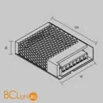 Источник напряжения PSL002 12В 100Вт IP 20 Maytoni Led Strip 811008 - Фото 2