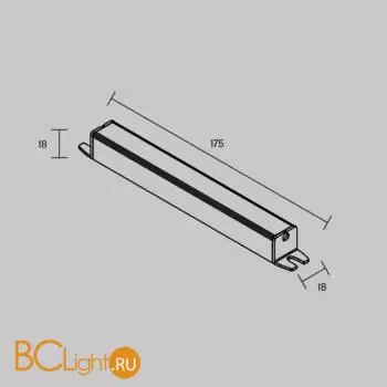 Источник напряжения PSL003 12В 24Вт IP 20 Maytoni Led Strip 811016 - Фото 2