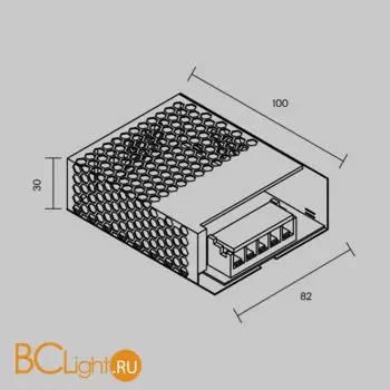 Источник напряжения PSL002 12В 60Вт IP 20 Maytoni Led Strip 811007 - Фото 2