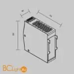 Источник напряжения PSL015 24В 120Вт IP 20 Maytoni Led Strip 821012 - Фото 3