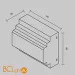 Источник напряжения PSL016 24В 150Вт IP 20 Maytoni Led Strip 821018 - Фото 3