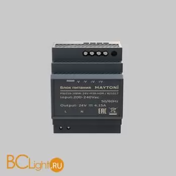 Источник напряжения PSL016 24В 100Вт IP 20 Maytoni Led Strip 821017 - Фото 4