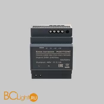 Источник напряжения PSL016 48В 100Вт IP 20 Maytoni Led Strip 831005 - Фото 0