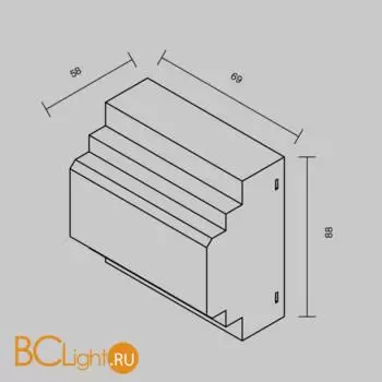 Источник напряжения PSL016 48В 100Вт IP 20 Maytoni Led Strip 831005 - Фото 3