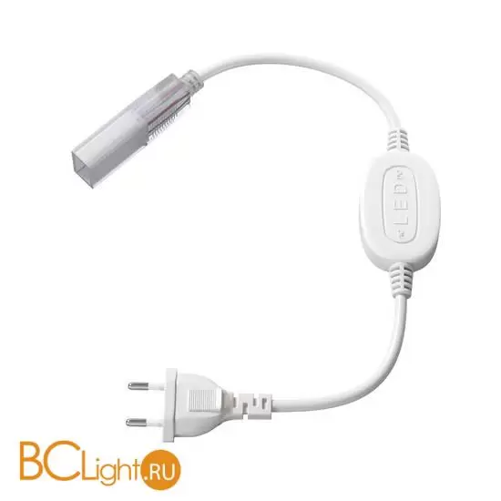 Коннектор питания с сетевой вилкой для светодиодной ленты 220В Maytoni Led Strip 201205 Коннектор питания с сетевой вилкой для светодиодной ленты 220В Maytoni Led Strip 201205