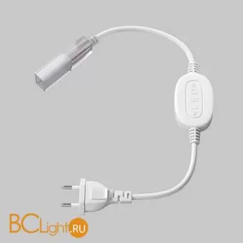 Коннектор питания с сетевой вилкой для светодиодной ленты 220В Maytoni Led Strip 201205 - Фото 0