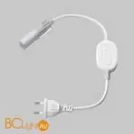 Коннектор питания с сетевой вилкой для светодиодной ленты 220В Maytoni Led Strip 201205 - Фото 0