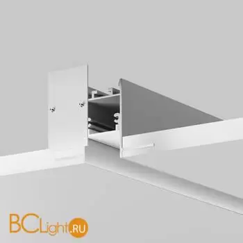 Алюминиевый профиль встраиваемый скрытого монтажа 65x42 (Серебро, 2 м), ALM-6542-S-2M 636012 - Фото 2