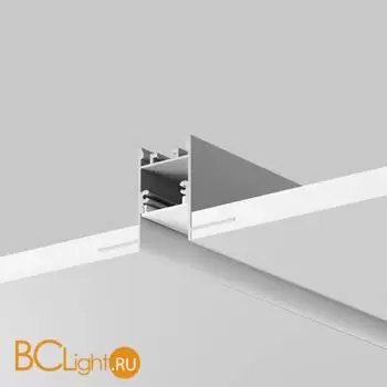 Алюминиевый профиль встраиваемый скрытого монтажа 65x42 (Серебро, 2 м), ALM-6542-S-2M 636012 - Фото 1