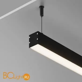 Алюминиевый профиль накладной-подвесной 35x35 (Черный, 2 м), ALM-3535BT-B-2M 633003 - Фото 5