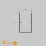 Комплект заглушек (для профиля 65×42) 2 шт., ALM-6542-EC 642056 - Фото 4