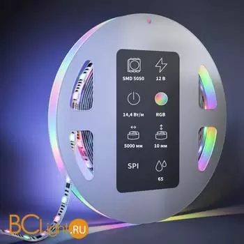 Светодиодная лента 12В 5050 14,4Вт/м RGB 5м IP 65 Maytoni Led Strip 201243 - Фото 1
