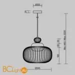 Подвесной светильник Maytoni Levitation MOD376PL-01G - Фото 11