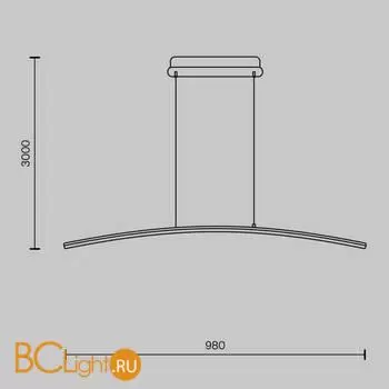 Подвесной светильник Maytoni Light Reflection MOD243PL-L18BSK - Фото 4