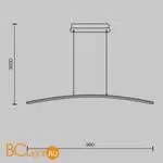 Подвесной светильник Maytoni Light Reflection MOD243PL-L18BSK - Фото 4