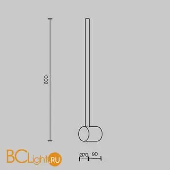Бра Maytoni Light stick MOD237WL-L6BS3K - Фото 3