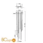 Подвесной светильник Maytoni Light stick MOD236PL-L54BS3K - Фото 0