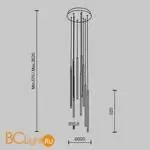 Подвесной светильник Maytoni Light stick MOD236PL-L54B3K - Фото 9