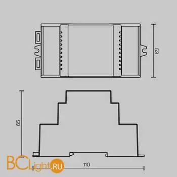 Блок питания (трансформатор) Maytoni Lighting control 721009 - Фото 1