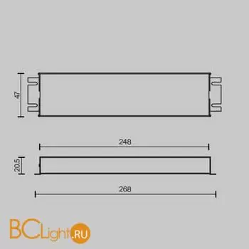 Блок питания (трансформатор) Maytoni Lighting control 734002 - Фото 1