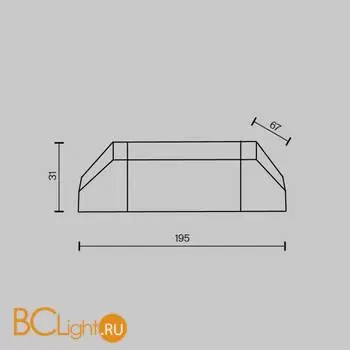 Блок питания (трансформатор) Maytoni Lighting control 734008 - Фото 1