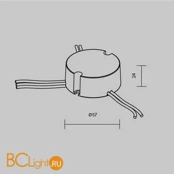 Блок питания (трансформатор) Maytoni Lighting control 721025 - Фото 1