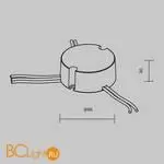 Блок питания (трансформатор) Maytoni Lighting control 721027 - Фото 1