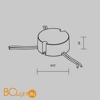 Блок питания (трансформатор) Maytoni Lighting control 721029 - Фото 1