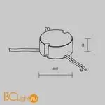 Блок питания (трансформатор) Maytoni Lighting control 721030 - Фото 1