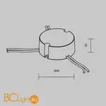 Блок питания (трансформатор) Maytoni Lighting control 721031 - Фото 1