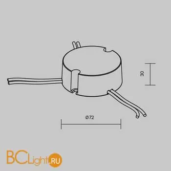 Блок питания (трансформатор) Maytoni Lighting control 721032 - Фото 1