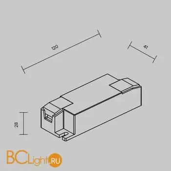 Блок питания (трансформатор) Maytoni Lighting control 771004 - Фото 2