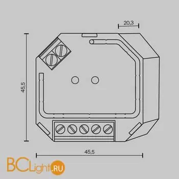 Диммер DALI DT6 TRIAC 230VAC Maytoni Lighting control 721019 - Фото 1