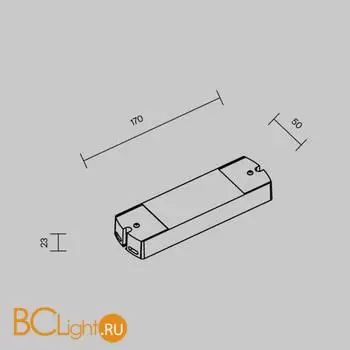 Контроллер DALI DT6 DC 4 канала 12-48В Maytoni Lighting control 721049 - Фото 2